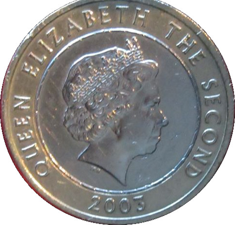 Falkland Islands 2 Pounds - Elizabeth II Wildlife obverse