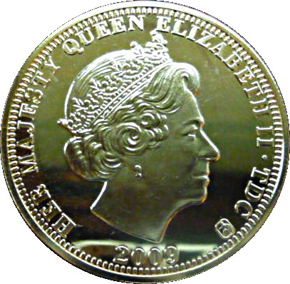 Tristan da Cunha 5 Pounds - Elizabeth II Britannia obverse