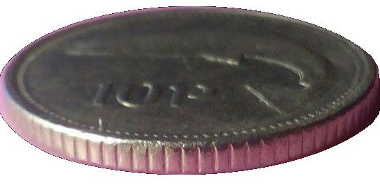 Ireland 10 Pence small type