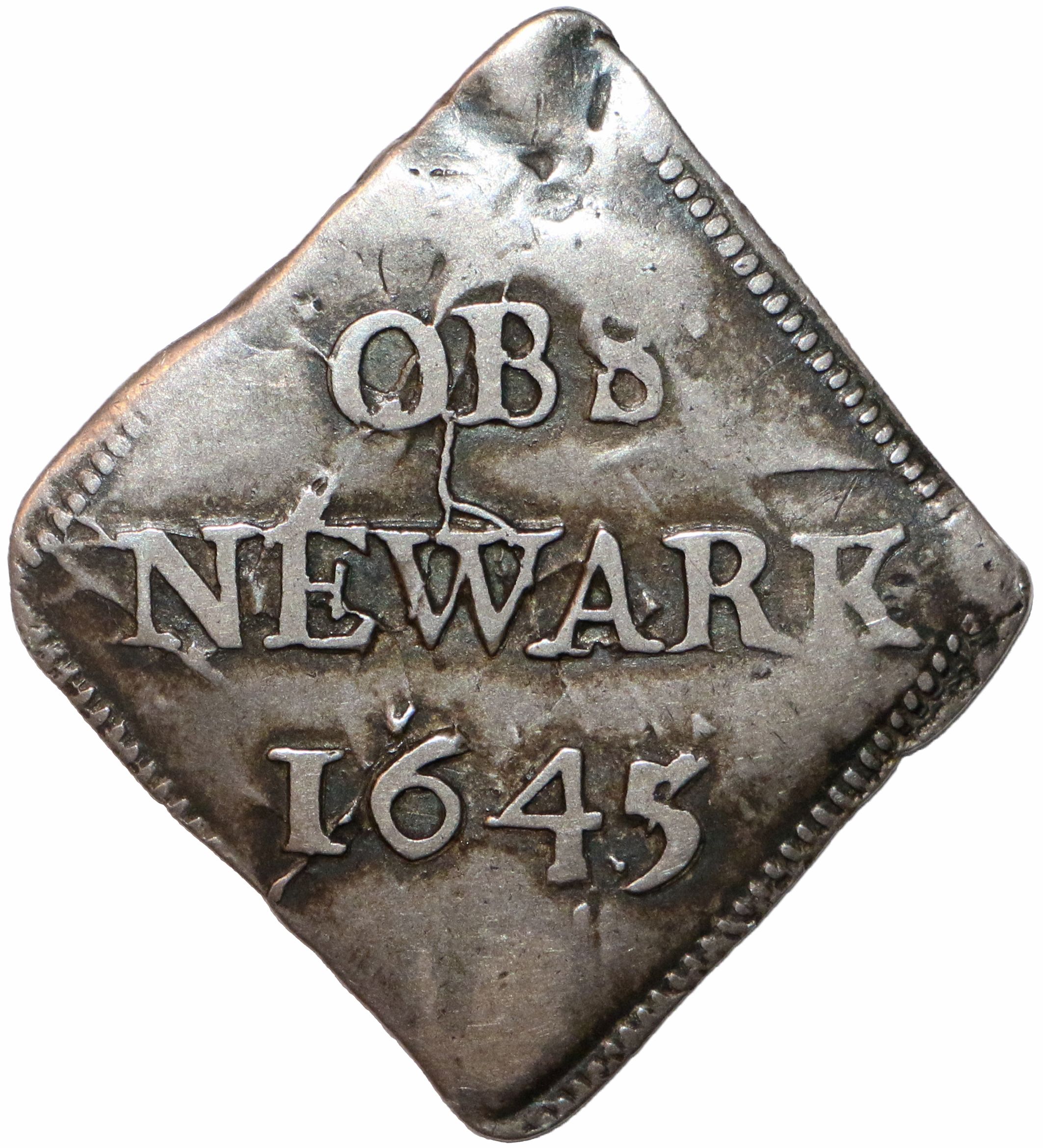 9 Pence - Charles I Newark siege coinage reverse