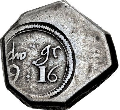 Ireland ½ Crown "Inchiquin Money" Siege of Dublin obverse