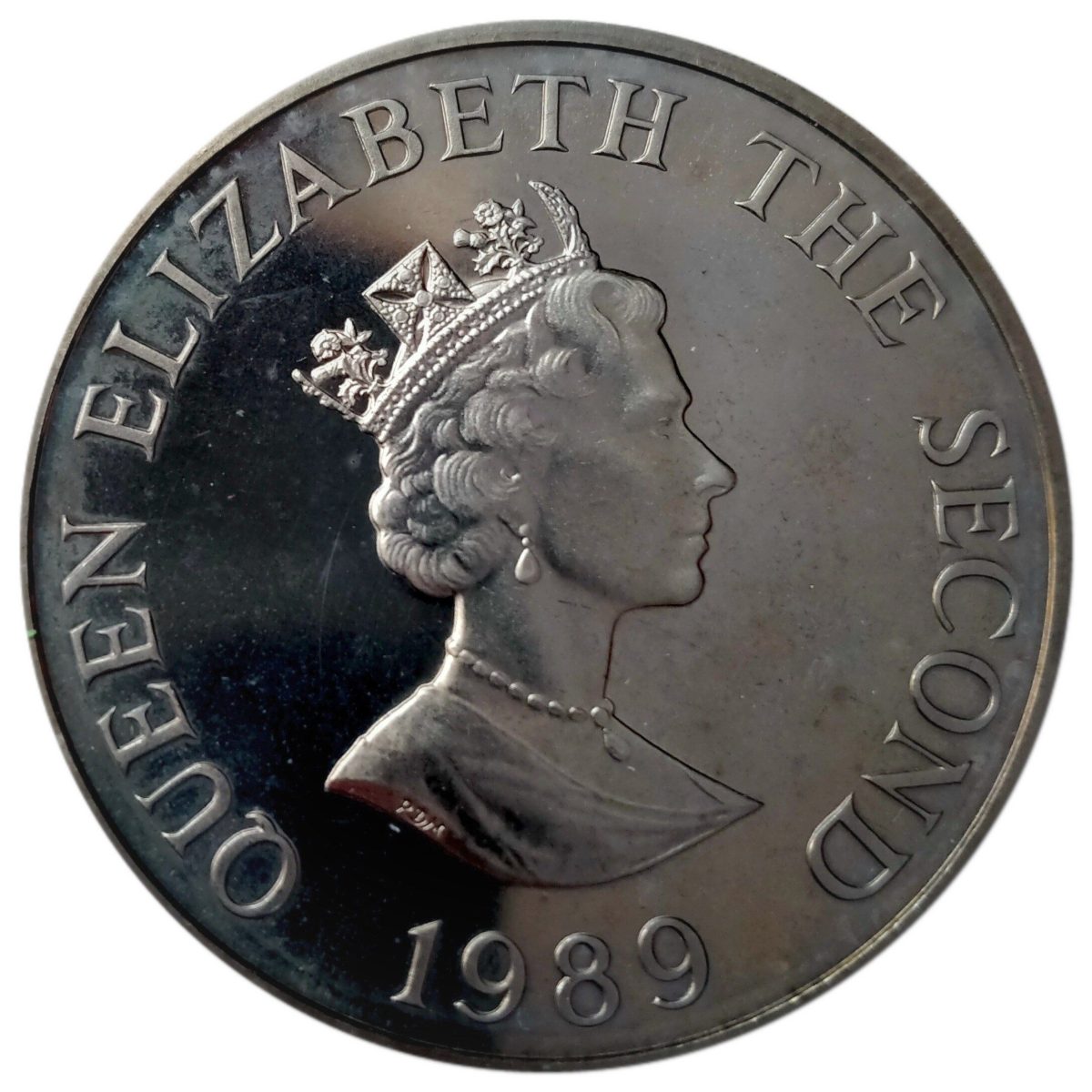 Alderney 2 Pounds - Elizabeth II Royal Visit obverse