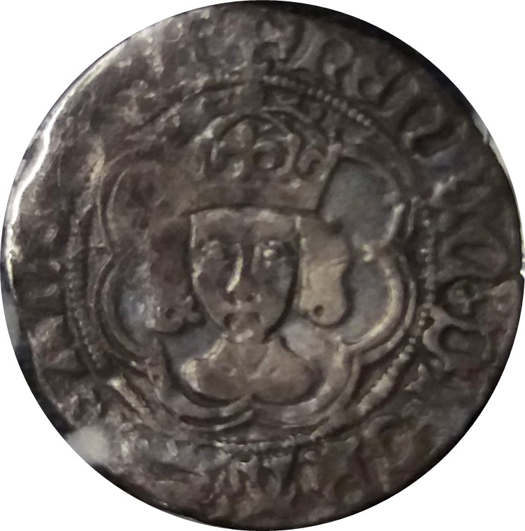 ½ Groat - Henri VI Annulet issue; London obverse