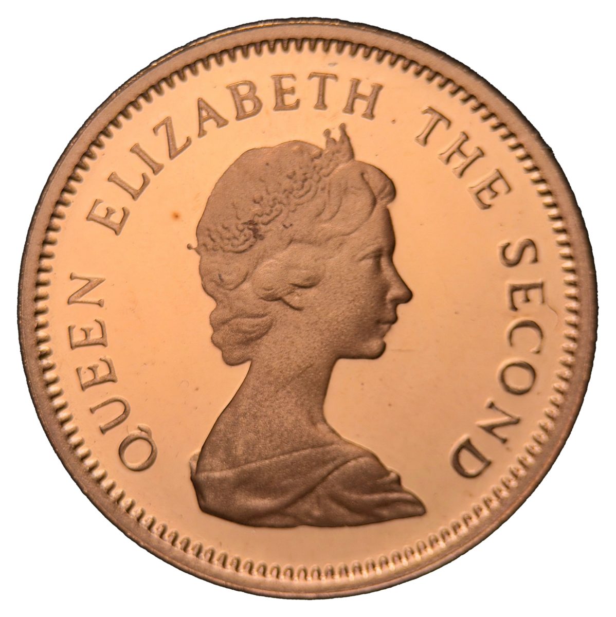 Jersey ½ Penny - Elizabeth II 2nd portrait obverse