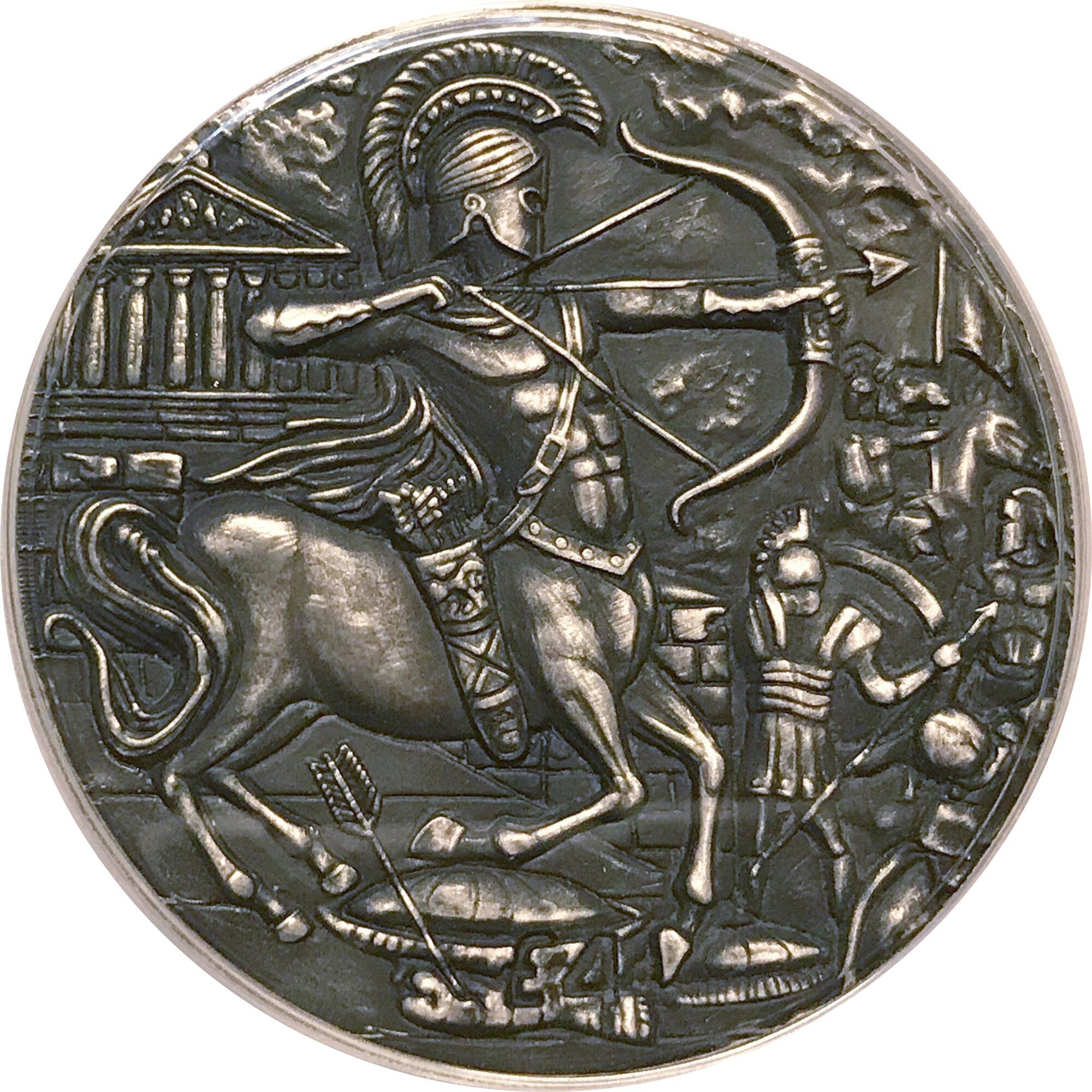 British Indian Ocean Territory 4 Pounds - Elizabeth II The Centaur