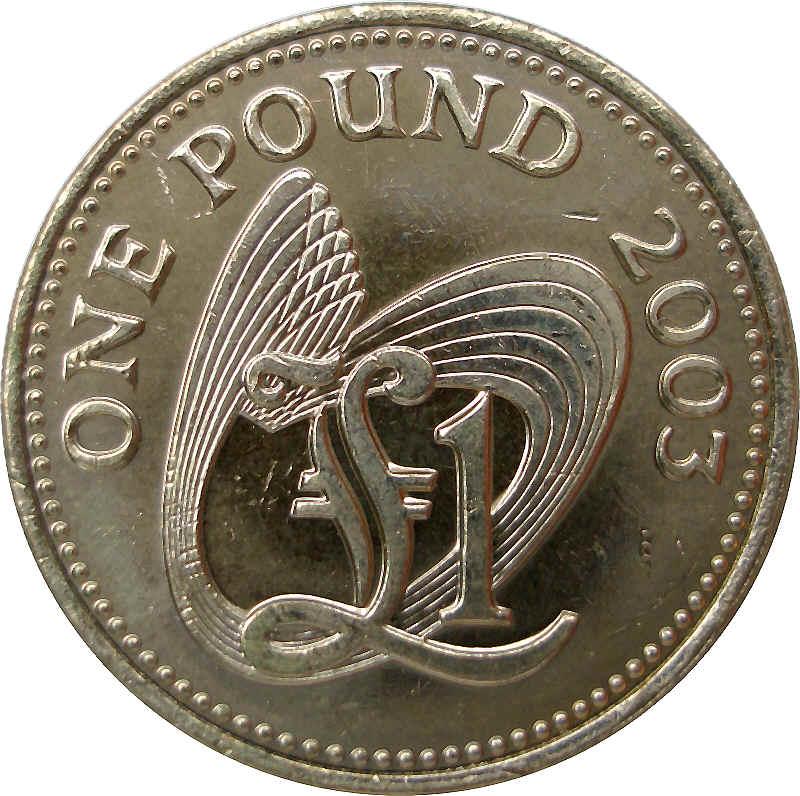 Guernsey 1 Pound - Elizabeth II 4th portrait