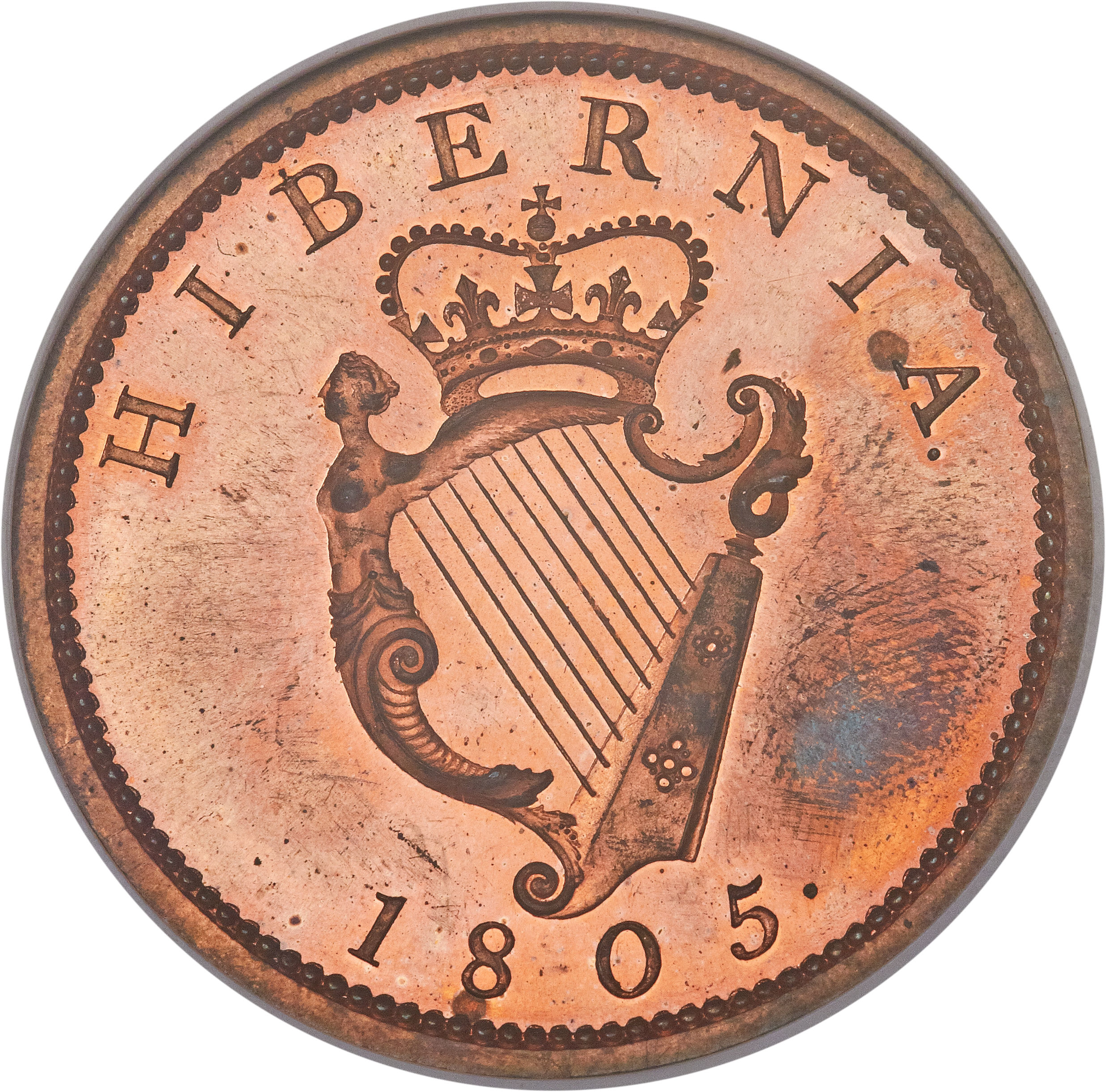 Ireland 1 Penny - George III reverse