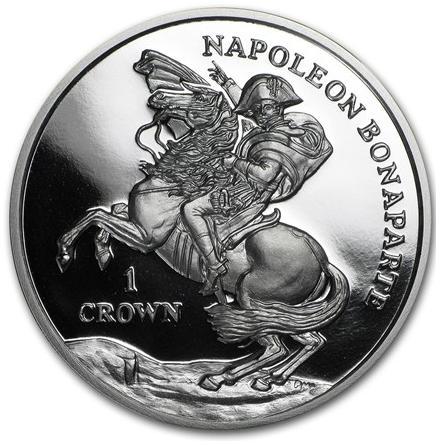 Ascension Island 1 Crown - Elizabeth II Napoleon Bonaparte