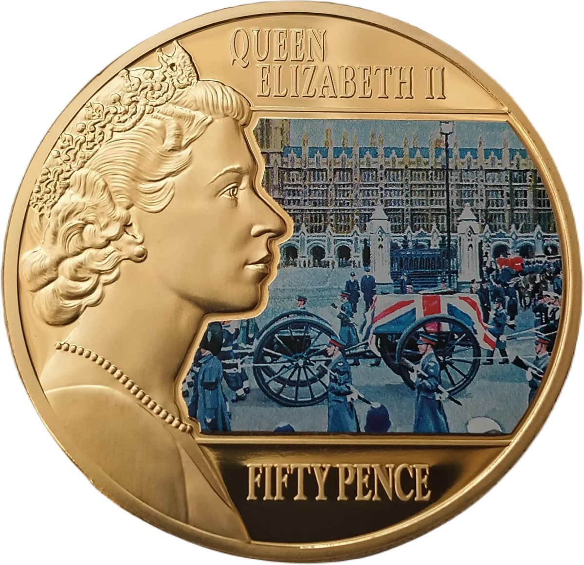 Guernsey 50 Pence - Elizabeth II Diamond Jubilee