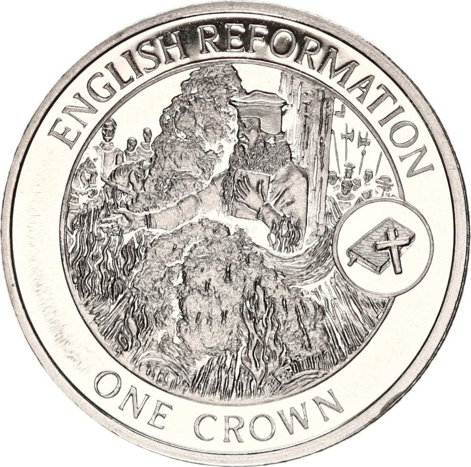Gibraltar 1 Crown - Elizabeth II English Reformation