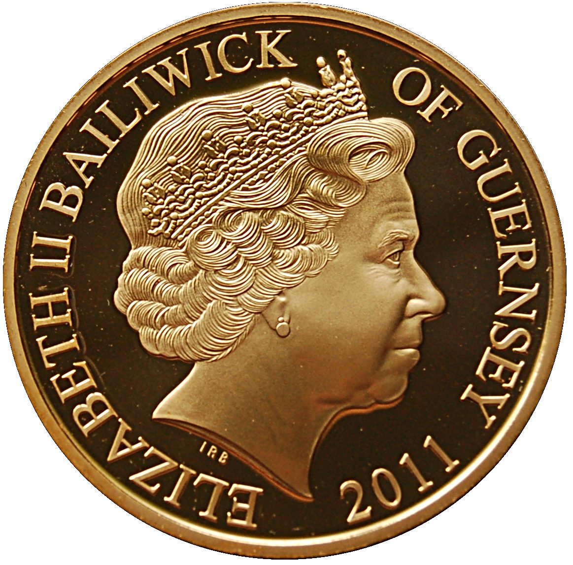 Guernsey 50 Pence - Elizabeth II Diamond Jubilee obverse