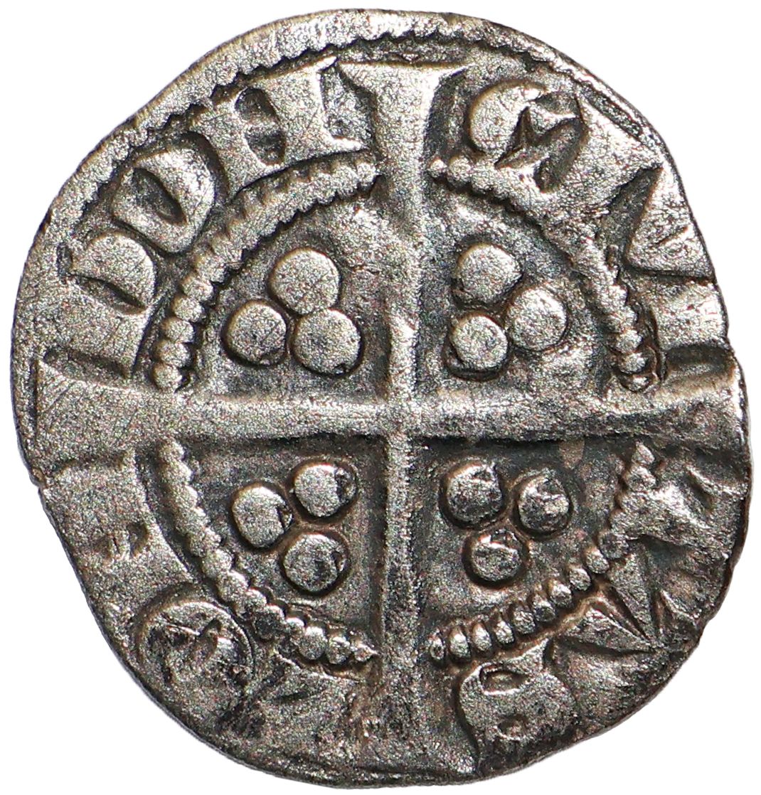 ½ Penny - Edward I London; class 3b