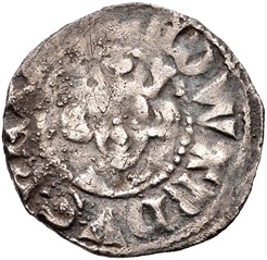 ½ Penny - Edward II Berwick-on-Tweed obverse
