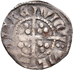 ½ Penny - Edward II Berwick-on-Tweed