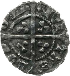 ½ Penny - Henry VI 1st reign; Trefoil issue