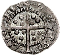 ½ Penny - Henry VIII 2nd coinage