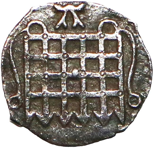 ½ Penny - Elizabeth I 6th issue obverse