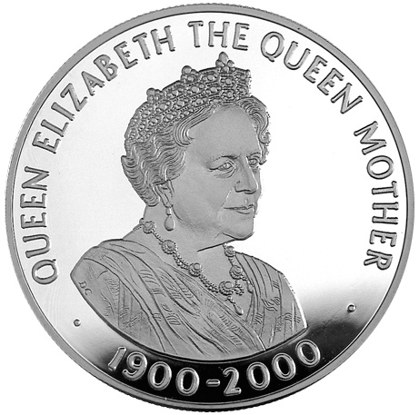 Saint Helena 50 Pence - Elizabeth II Queen Mother