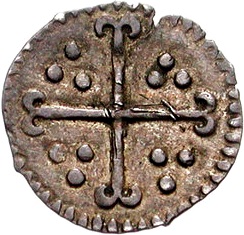 ½ Penny - James I 1st coinage