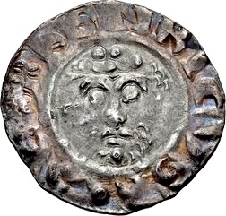 1 Penny - Richard I Short Cross type; class 2 obverse