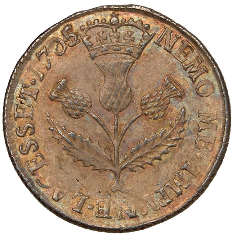 Scotland 5 Shillings - Anne