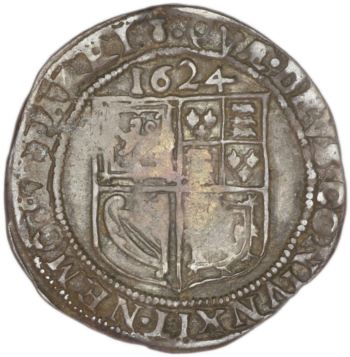 Scotland 6 Shillings - James VI 10th Coinage reverse