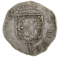 Scotland ½ Plack - James VI obverse