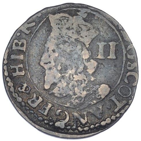 Scotland 2 Shillings - Charles I 4th Coinage obverse