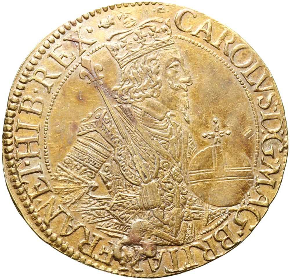 Scotland 1 Unit - Charles I 3rd Coinage, 1st Issue obverse