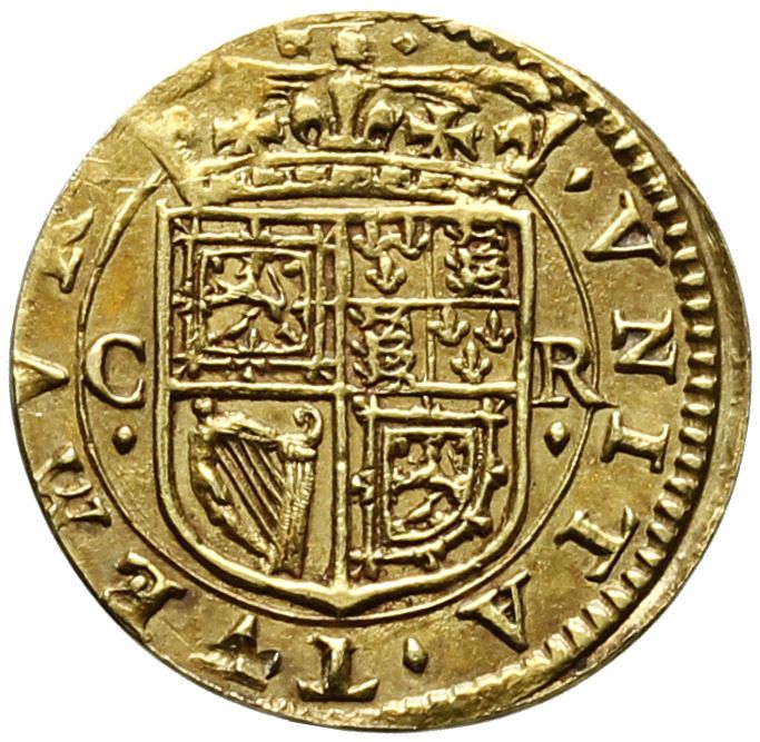 Scotland 1 Britain Halfcrown - Charles I 3rd Coinage, 1st Issue