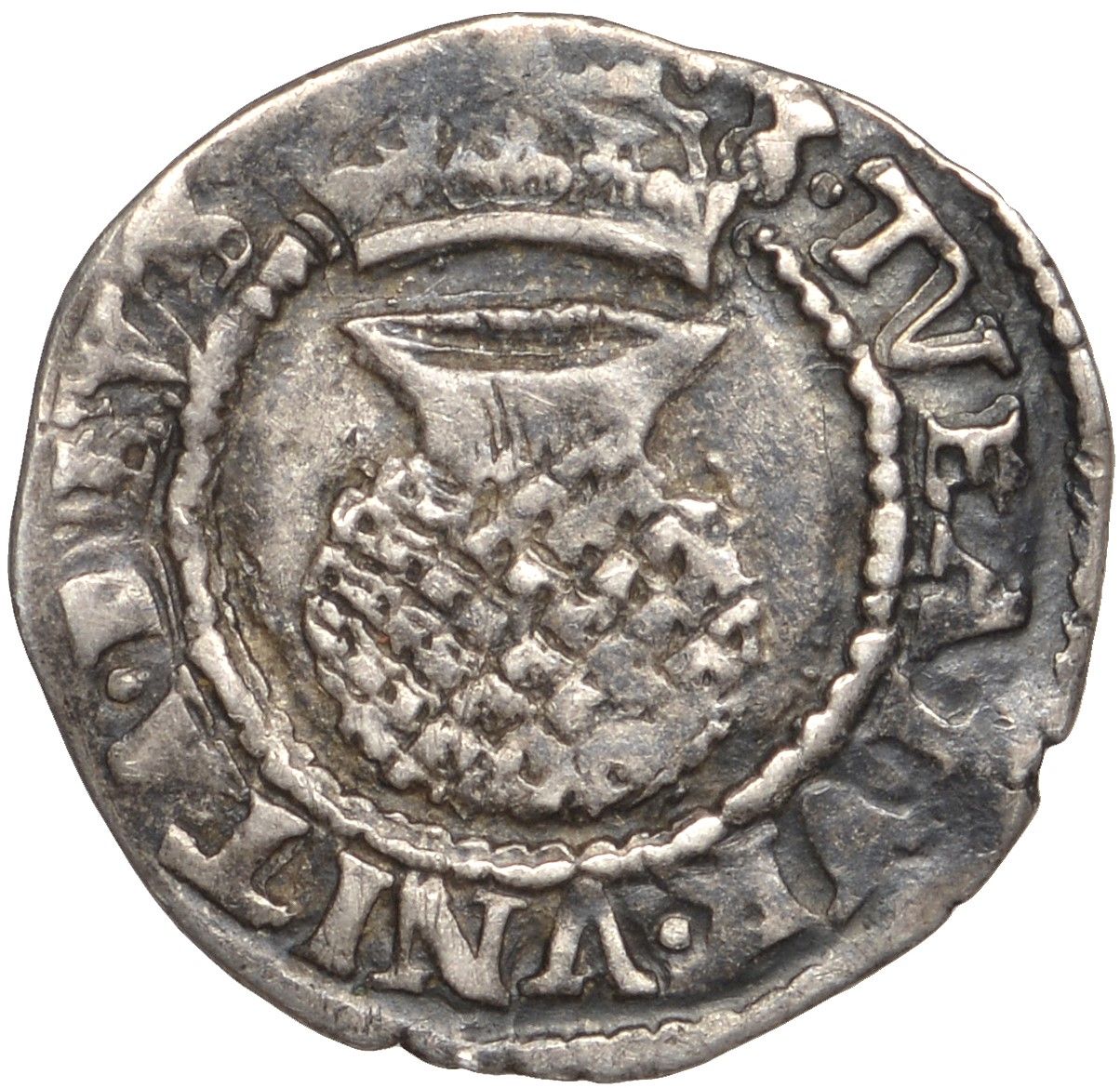 Scotland 2 Shillings - Charles I 1st Coinage reverse