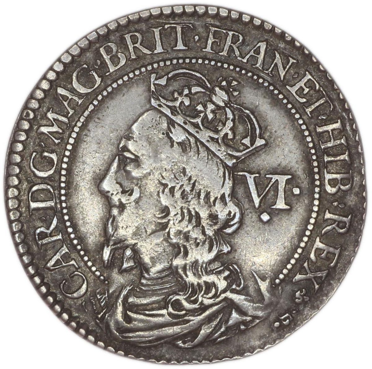 Scotland 6 Shillings - Charles I 3rd Coinage, 1st Issue obverse