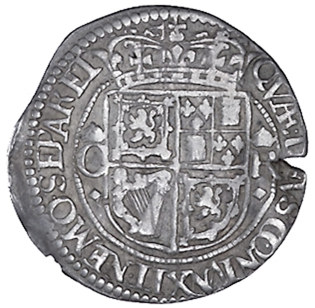 Scotland 6 Shillings - Charles I 3rd Coinage, 3rd Issue reverse