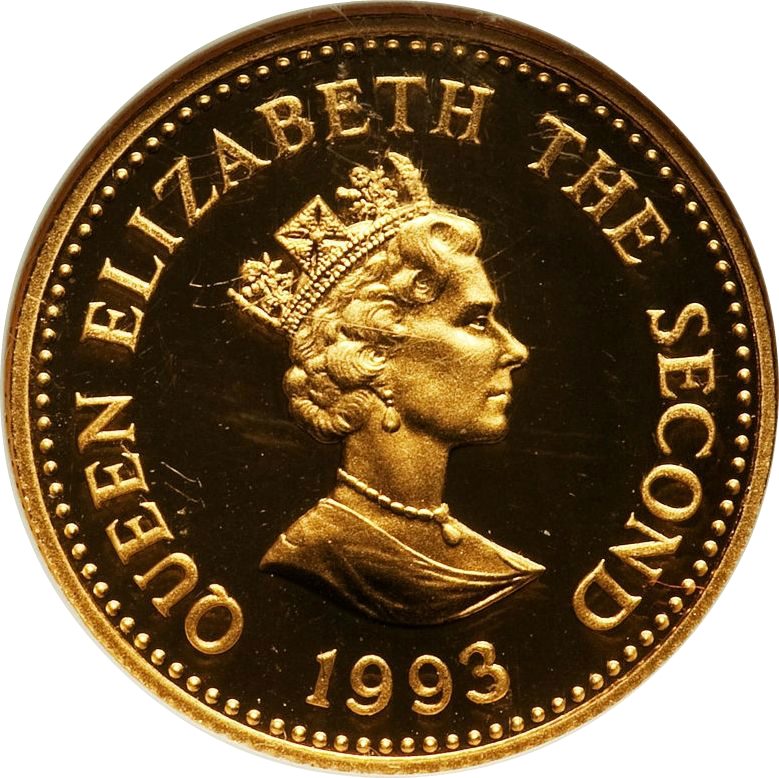 Alderney 25 Pounds - Elizabeth II State Coach obverse