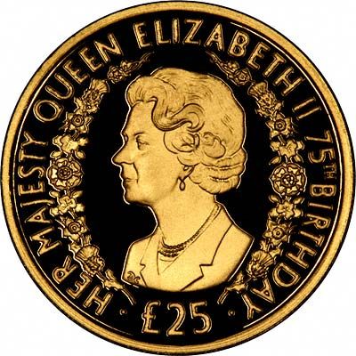 Alderney 25 Pounds - Elizabeth II Queen Elizabeth II