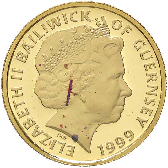 Guernsey 25 Pounds - Elizabeth II Prince Edward obverse