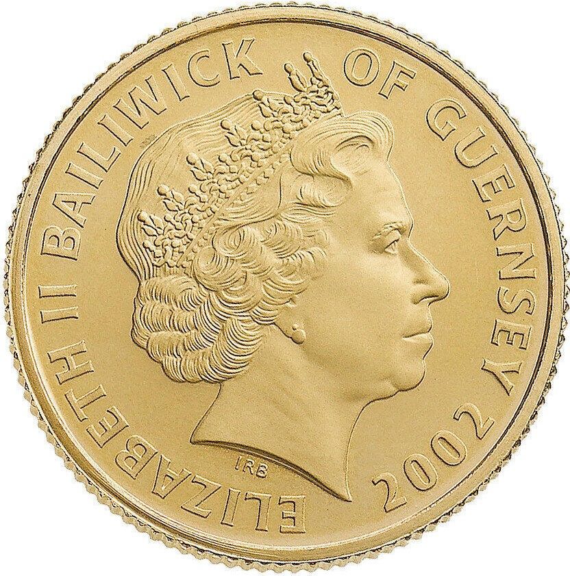 Guernsey 25 Pounds - Elizabeth II Golden Jubilee obverse
