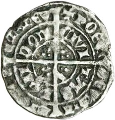 ½ Groat - Henry IV Heavy coinage