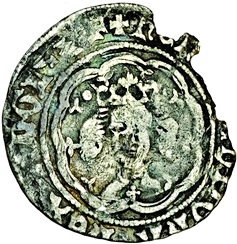 ½ Groat - Henry IV Light coinage obverse