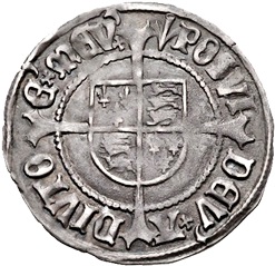 ½ Groat - Henry VII Profile bust; London