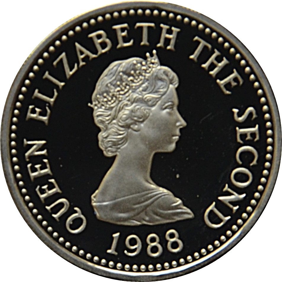 Jersey 1 Pound - Elizabeth II Trinity; Silver Proof obverse