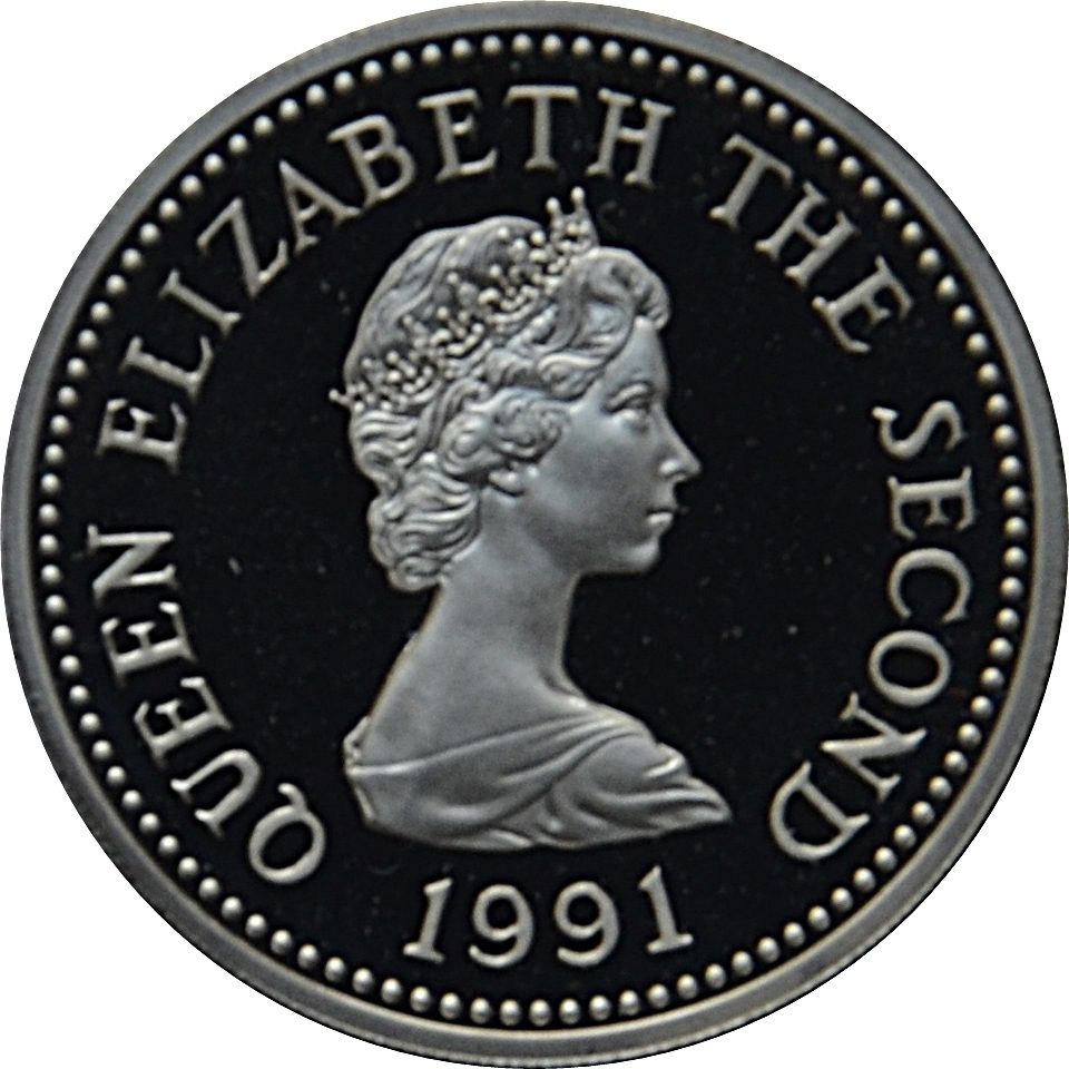 Jersey 1 Pound - Elizabeth II Clipper, Percy Douglas; Silver Proof obverse