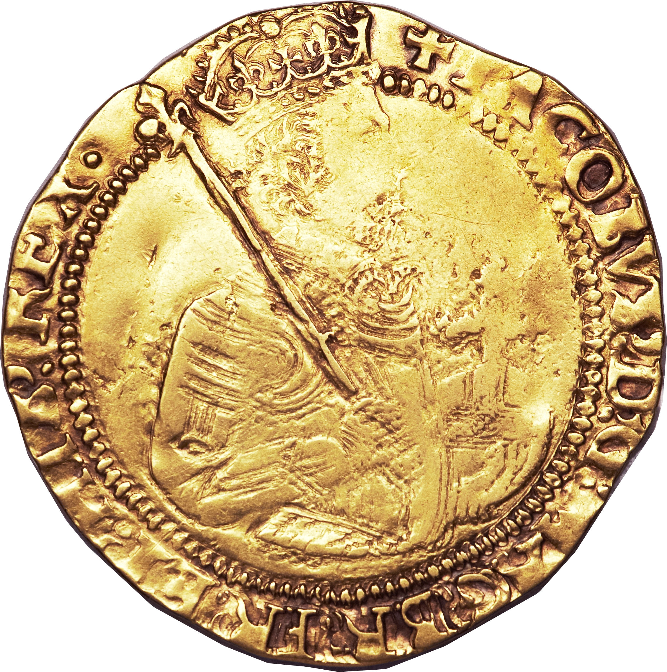 1 Unite - James I 2nd coinage; 5th bust obverse