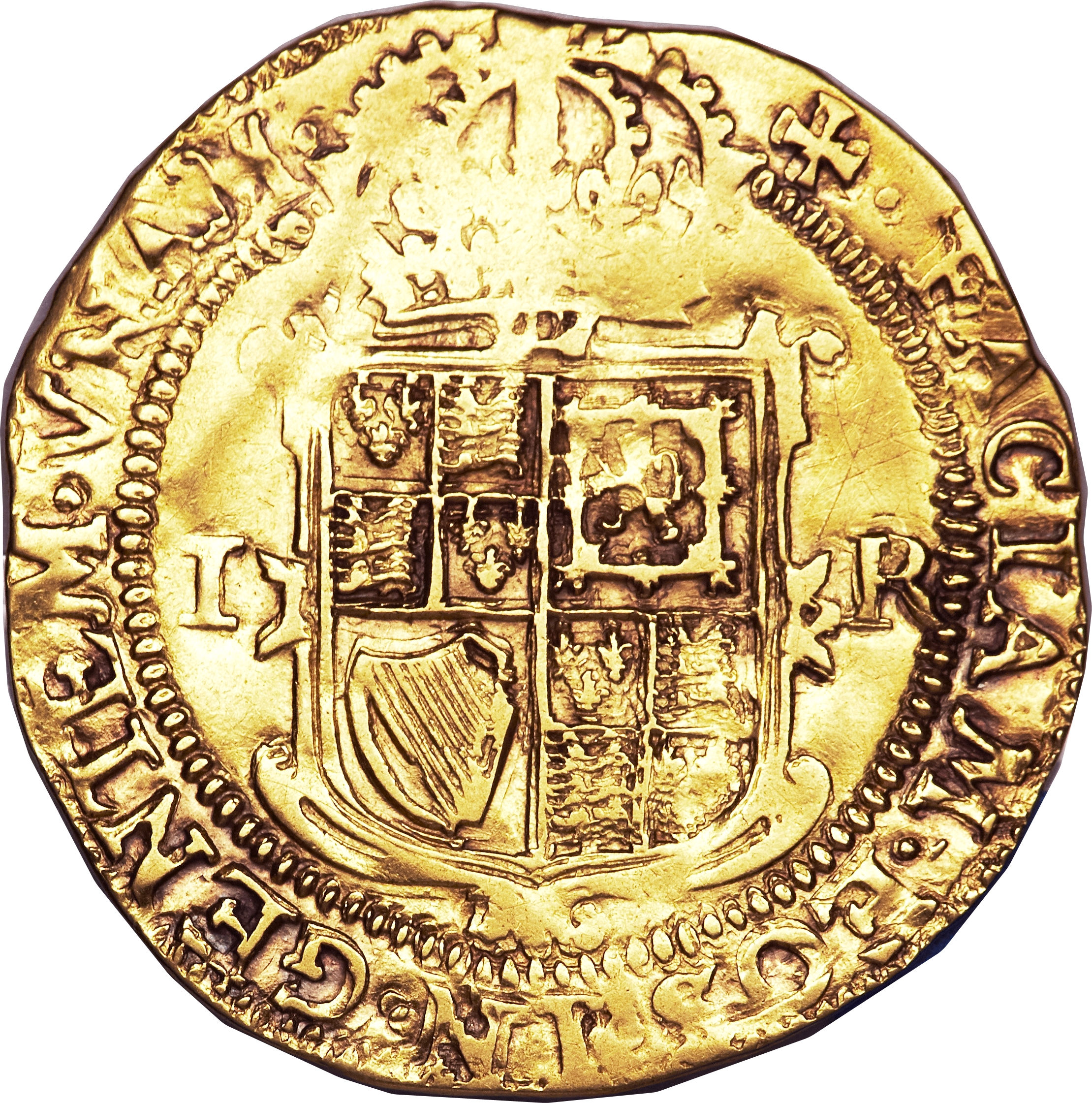 1 Unite - James I 2nd coinage; 5th bust