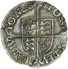 ½ Groat - Philip and Mary