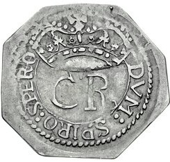 1 Shilling - Charles II Pontefract siege coinage obverse