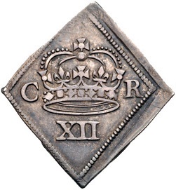 1 Shilling - Charles I Newark siege coinage obverse