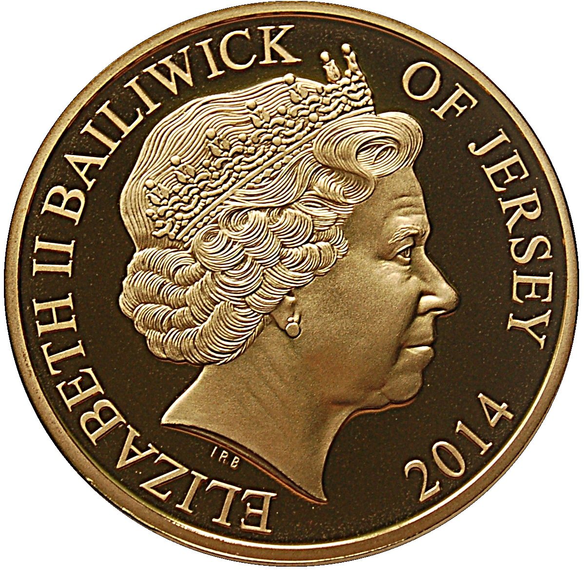 Jersey 50 Pence - Elizabeth II The World Wide Web obverse