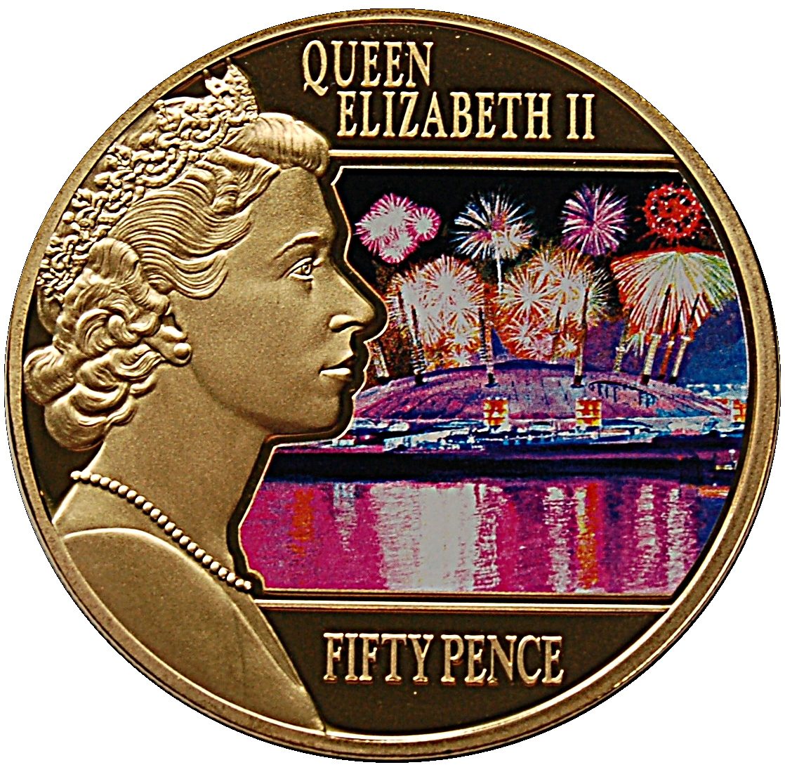 Jersey 50 Pence - Elizabeth II The New Millennium