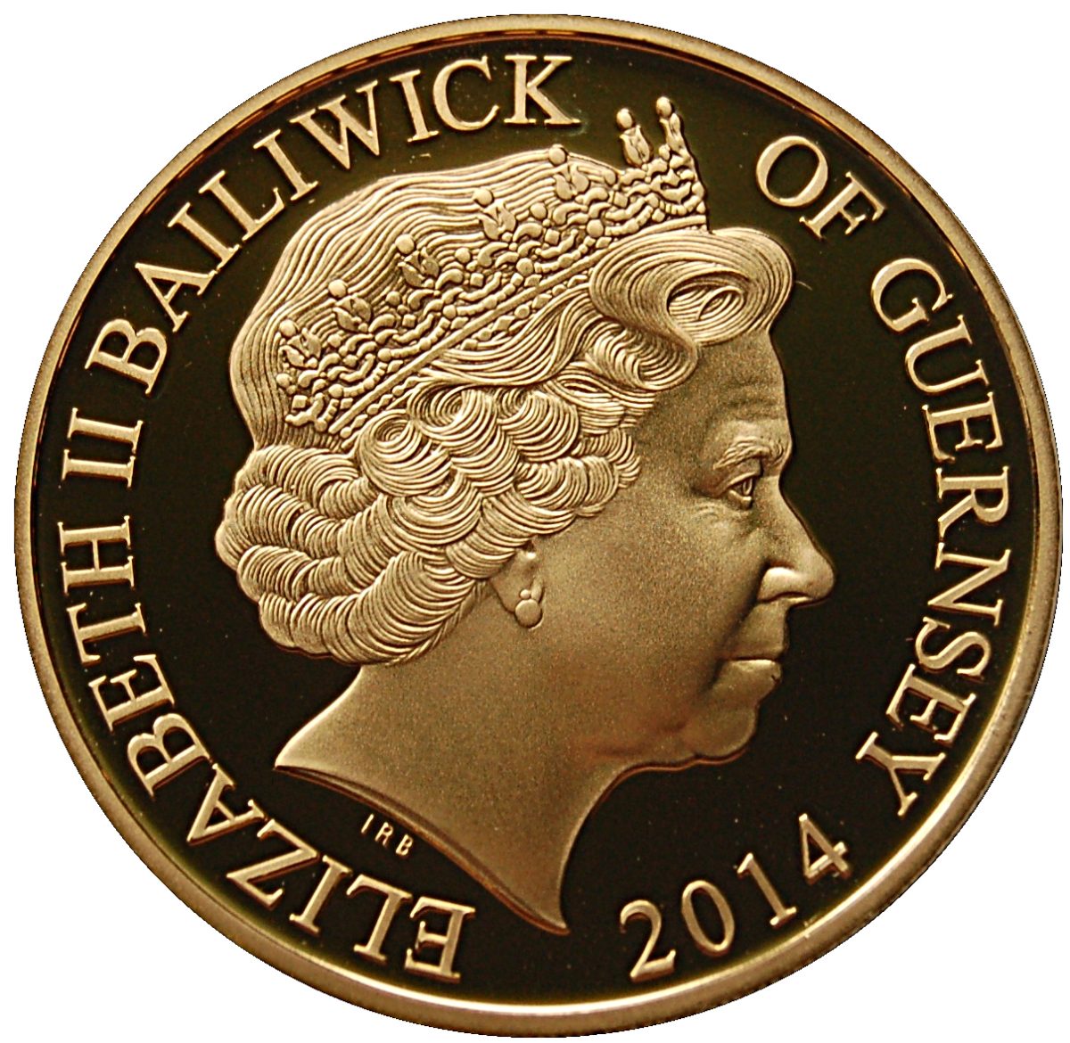 Guernsey 50 Pence - Elizabeth II Conquest of Everest obverse